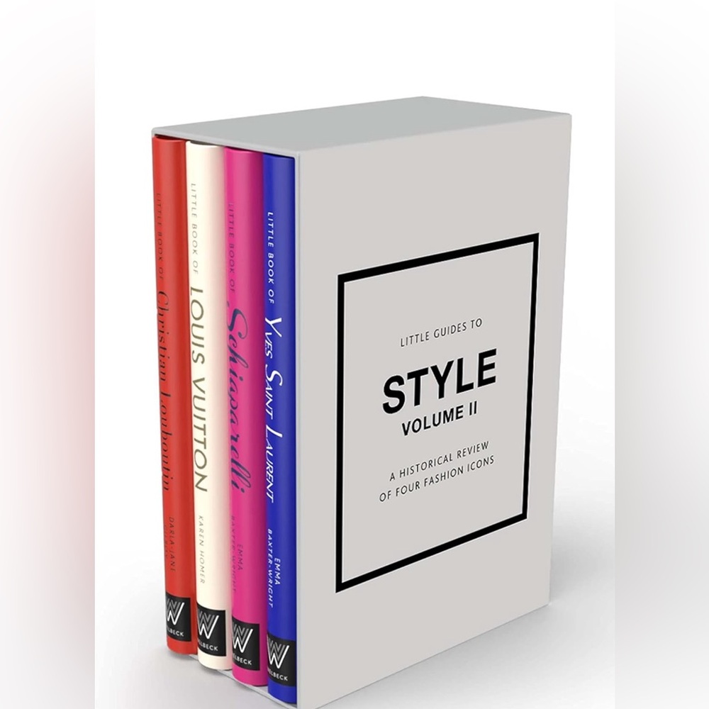 NIB - Louis Vuitton, YSL, Louboutin - Little books of style